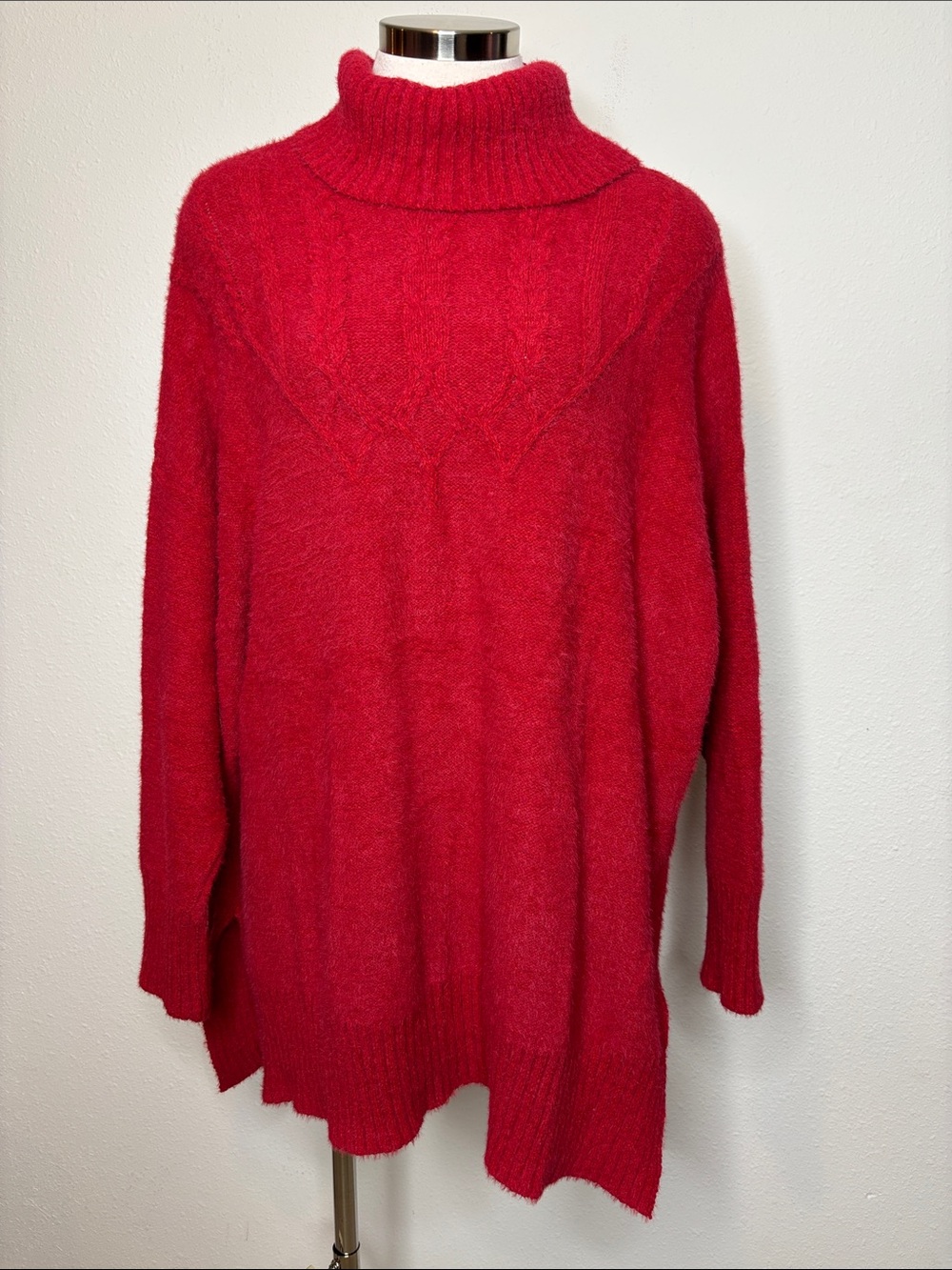 Maurices Bright Red Turtleneck Sweater
